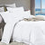 White Cotton Rich 1200TC Quilt Cover Set