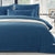 Egyptian Cotton Classic Blue 1500TC Elite Hotel Quilt Cover Set