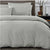 Egyptian Cotton Grey 1500TC Elite Hotel Quilt Cover Set