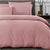 Egyptian Cotton Pink 1500TC Elite Hotel Quilt Cover Set
