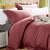 Bamboo 400TC Ketchup Quilt Cover Set