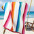 Jacquard Beach Towel (75 x 150cm) BRIGHT STRIPE