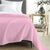 Egyptian Cotton Waffle Blanket Pink