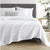 Egyptian Cotton Waffle Blanket White