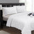 Floral Jacquard White Comforter Set