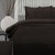 Honeycomb Black 225TC Quilt Cover Set