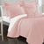 Interlace Vine Tea Rose 9pce Comforter Set