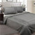 Classic Pintuck Grey Quilt Cover Set