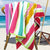 Jacquard Beach Towel (100 x 180cm) RAINBOW