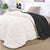 Sherpa Fleece Reversible Charcoal Comforter Set