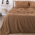 Teddy Fleece Camel Sheet Set