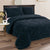 Teddy Fleece Navy Comforter Set