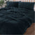 Teddy Fleece Navy Quilt Cover Set