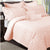 Ultrasonic Rose Pink Comforter Set