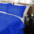 Ultrasonic Royal Blue Coverlet Set