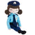 Police Officer Emmy Novelty Cushion