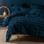 Haze Teal Quilt Cover Set