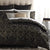 Caruso Black Quilt Cover Set