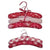 Scarlet Padded Hangers 2pc