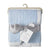 Blue Muslin Textured Blanket (75 x 100cm)