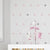 Pink Grey Spots Wall Decals (3 x A3 sheets)