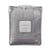 Grey Bassinet Cotton Cellular Blanket (90 x 120cm)
