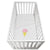Ice Cream Cot Waffle Blanket (110 x 120cm)