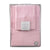 Pink Cotton Poplin Cot Fitted Sheet