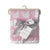 Pink Bird Muslin Jacquard Blanket (75 x 100cm)