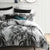 Bermuda Black Quilt Cover Set