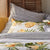 Lemony White European Pillowcase