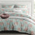 Montara Mint Quilt Cover Set