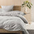 Alexandra Grey Quilt Cover Set