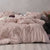 Alli Mauve Quilt Cover Set