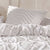 Amadora White European Pillowcase