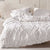 Amadora White Quilt Cover Set