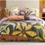 Avery Green Quilt Cover Set
