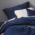 Deluxe Velvet Navy European Pillowcase