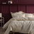 Deluxe Waffle Nude Quilt Cover Set