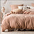 Elysian Clay Quilt Cover Set