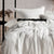 Elysian White European Pillowcase