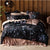 Everbloom Black Quilt Cover Set