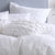 Fergus White European Pillowcase
