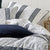 Hailey Navy European Pillowcase