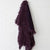 Lark AUBERGINE Faux Fur Throw (127 x 152cm)