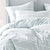 Leonard Aqua European Pillowcase
