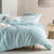 Mickael Blue Quilt Cover Set