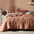 Nimes Clay Linen Coverlet (240 x 260cm)