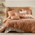 Nimes Clay Quilt Cover Set