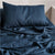 Nimes Navy Fitted Sheet